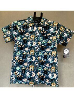 Unique Baby  Boy's Halloween button up shirt. Size 9 Multicolor. New With Tag's.